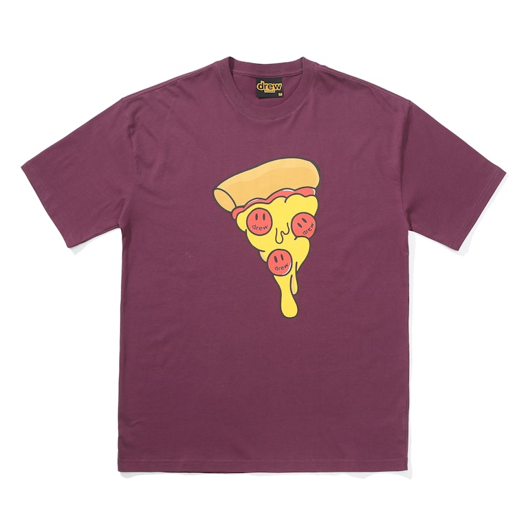 Pre-owned Drew House Pizza T-shirt Berry