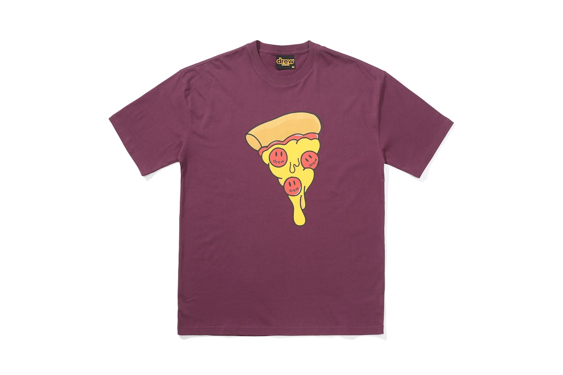 Pre-owned Drew House Pizza T-shirt Berry