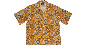 drew house rayon camp shirt vintage floral