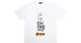 drew house real jackie ss t-shirt white