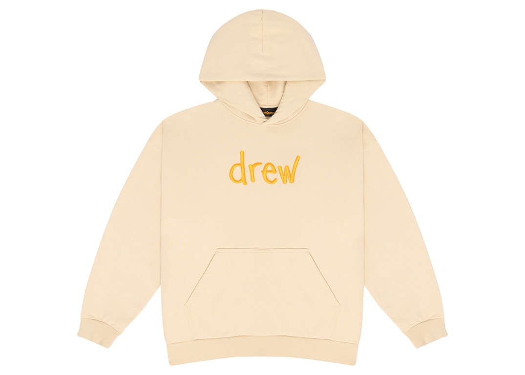 Pre-owned Drew House Scribble Oversized Hoodie Biscotti