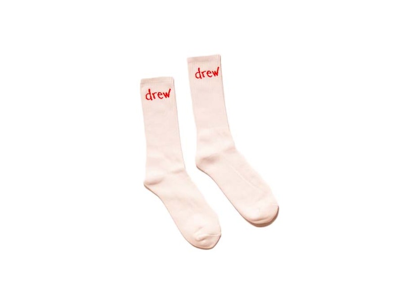 white supreme socks