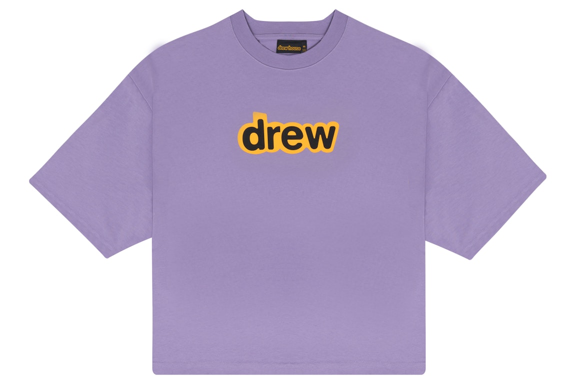 Pre-owned Drew House Secret Boxy Ss Tee Lavender