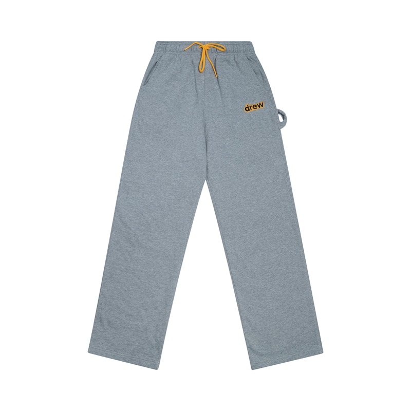 drew house secret carpenter sweatpant heather grey Men's - SS22 - US