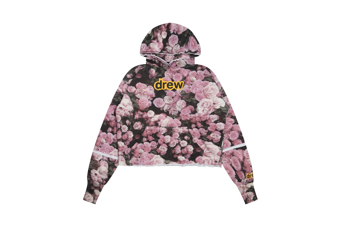 Pre-owned Drew House Secret Deconstructed Hoodie Roses