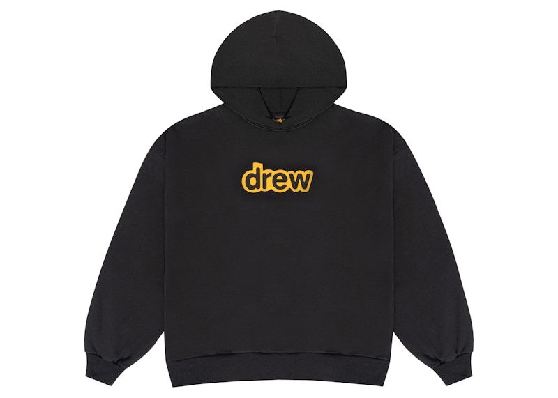 drew house secret hoodie faded black Men's - FW22 - US