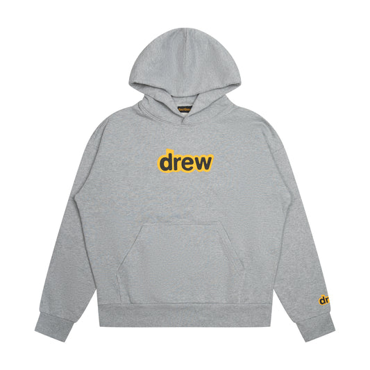 drew house secret hoodie heather grey