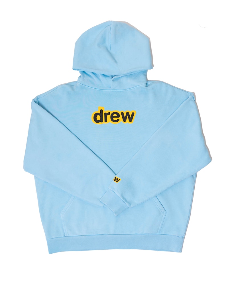 drew house secret hoodie heather grey Men's - US