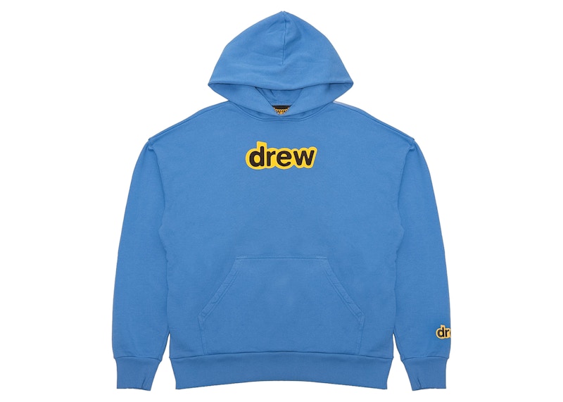 drew house secret hoodie sky blue Men's - SS21 - US