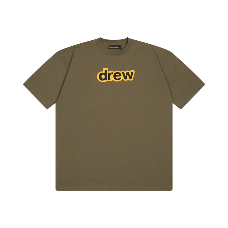 Pre-owned Drew House Secret Ss Tee Midnight Olive