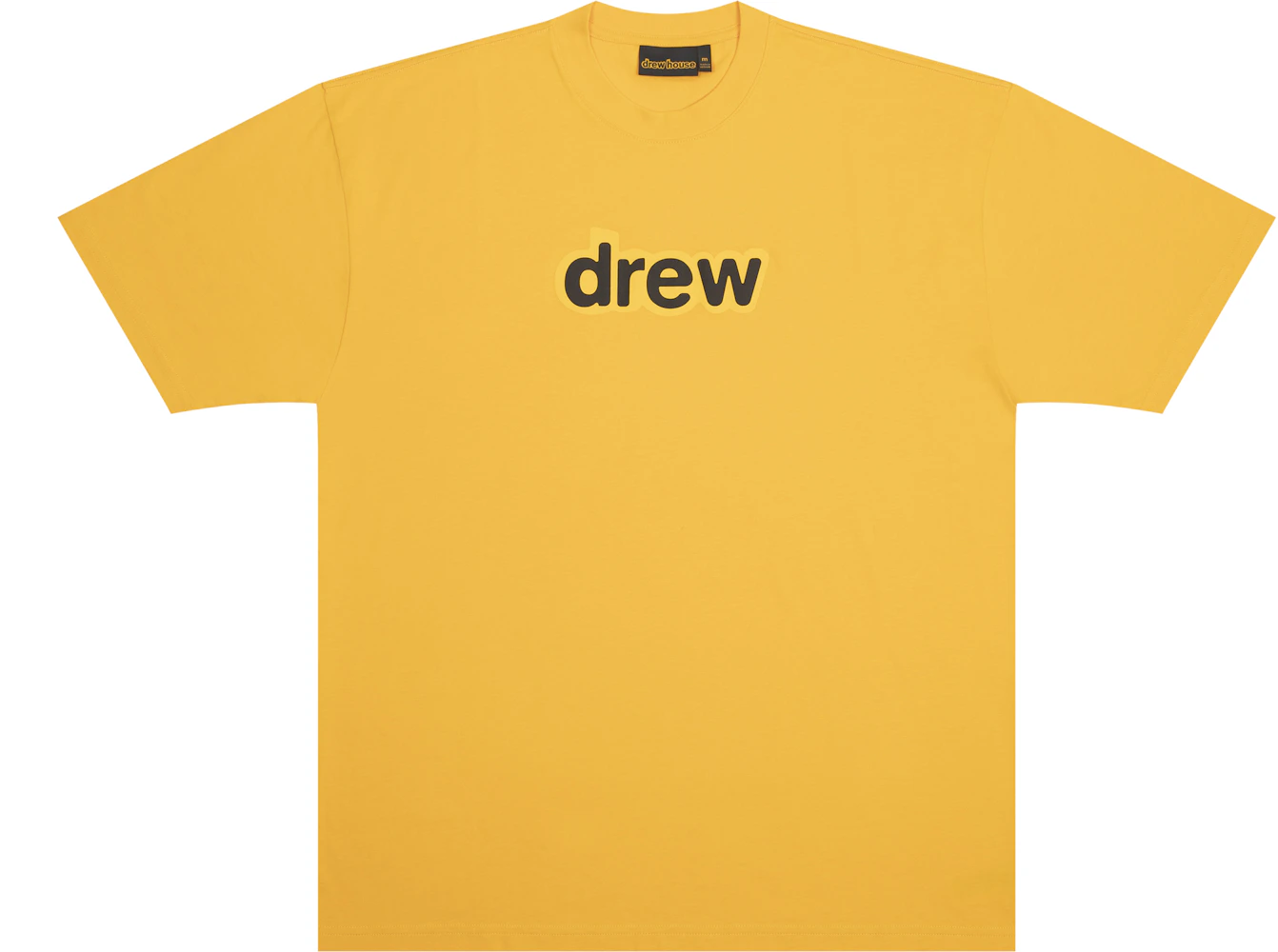drew house secret t-shirt golden yellow Men's - FW22 - US