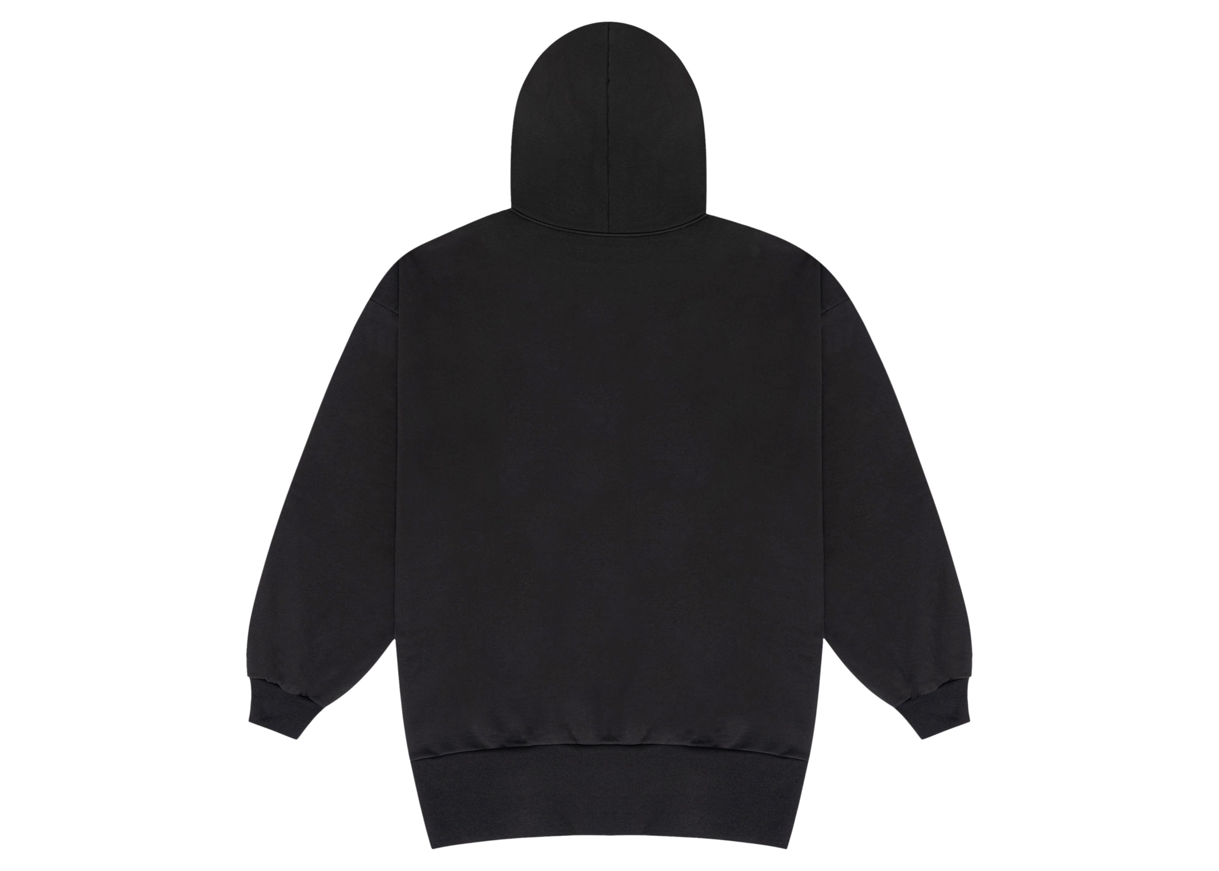 drew house secret verdugo hoodie faded black Men's - FW22 - US