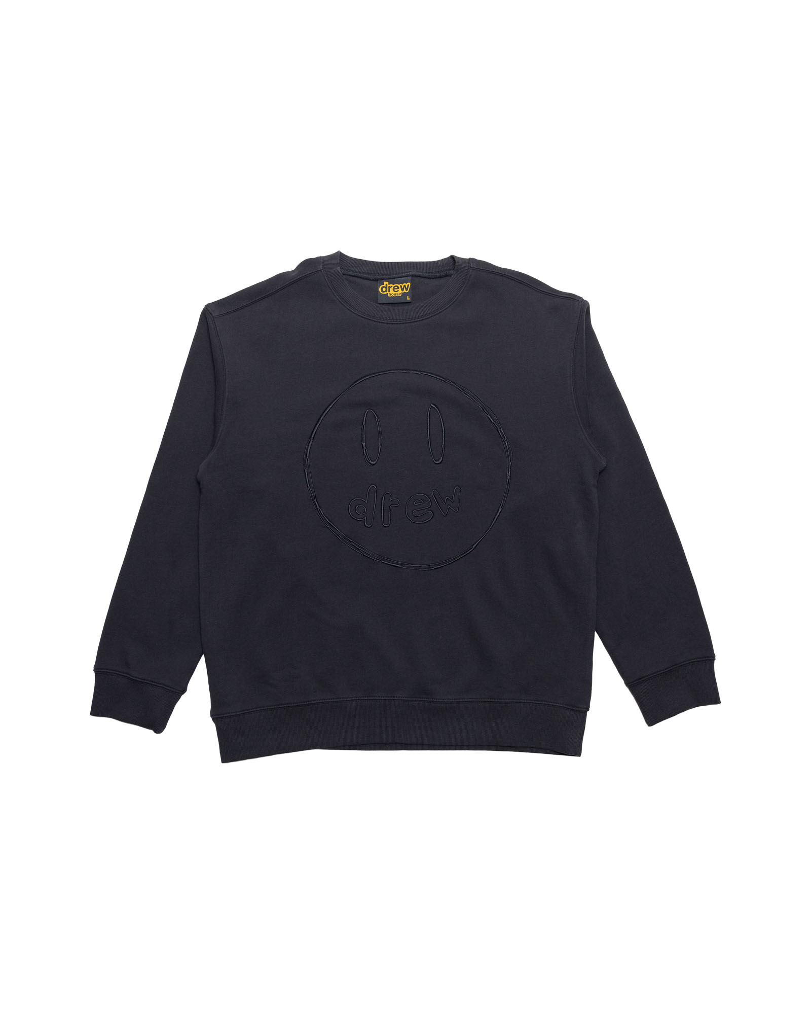 drew house sketch mascot crewneck black