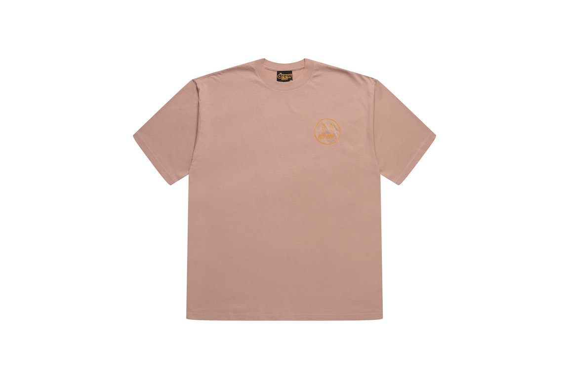 Pre-owned Drew House Sketch Mascot Embroidery T-shirt Dusty Rose