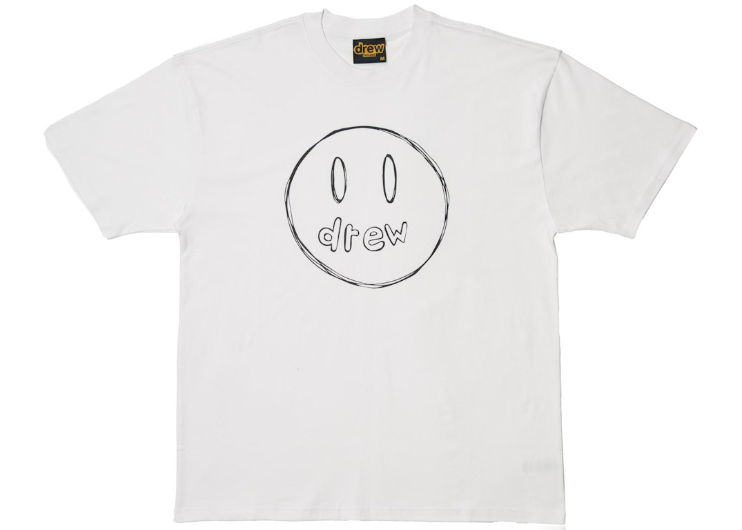 Pre-owned Drew House Sketch Mascot Ss Tee White