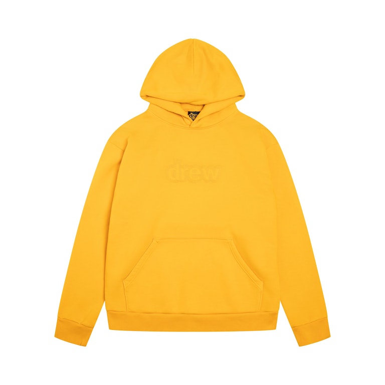 Pre-owned Drew House Skidoodle Hoodie Golden Yellow