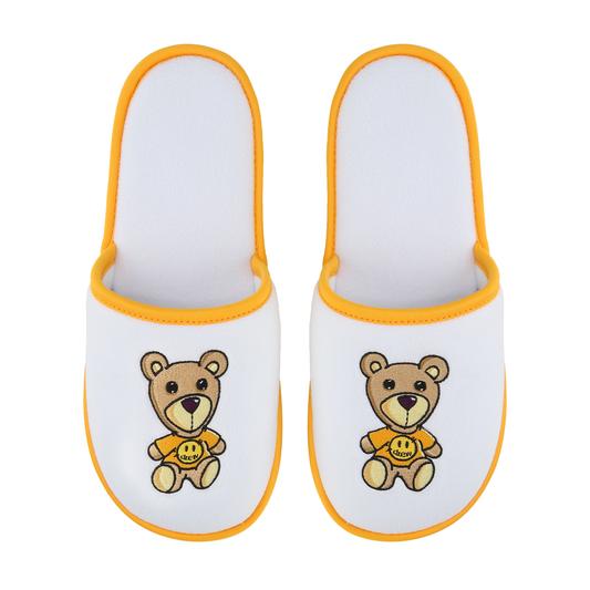 drew house theodore slippers golden yellow