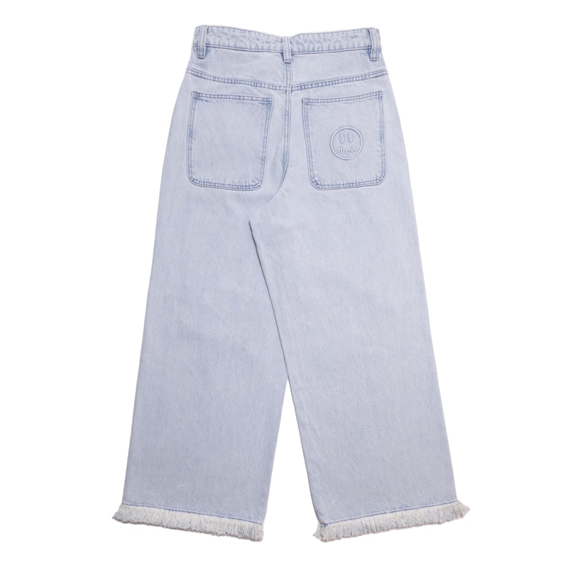 drew house ultra wide leg jean distressed vintage indigo 남성 SS22 KR