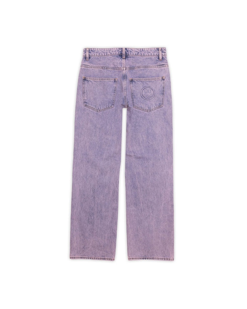 drew house wide leg jean tinted lavender Men's FW21 US
