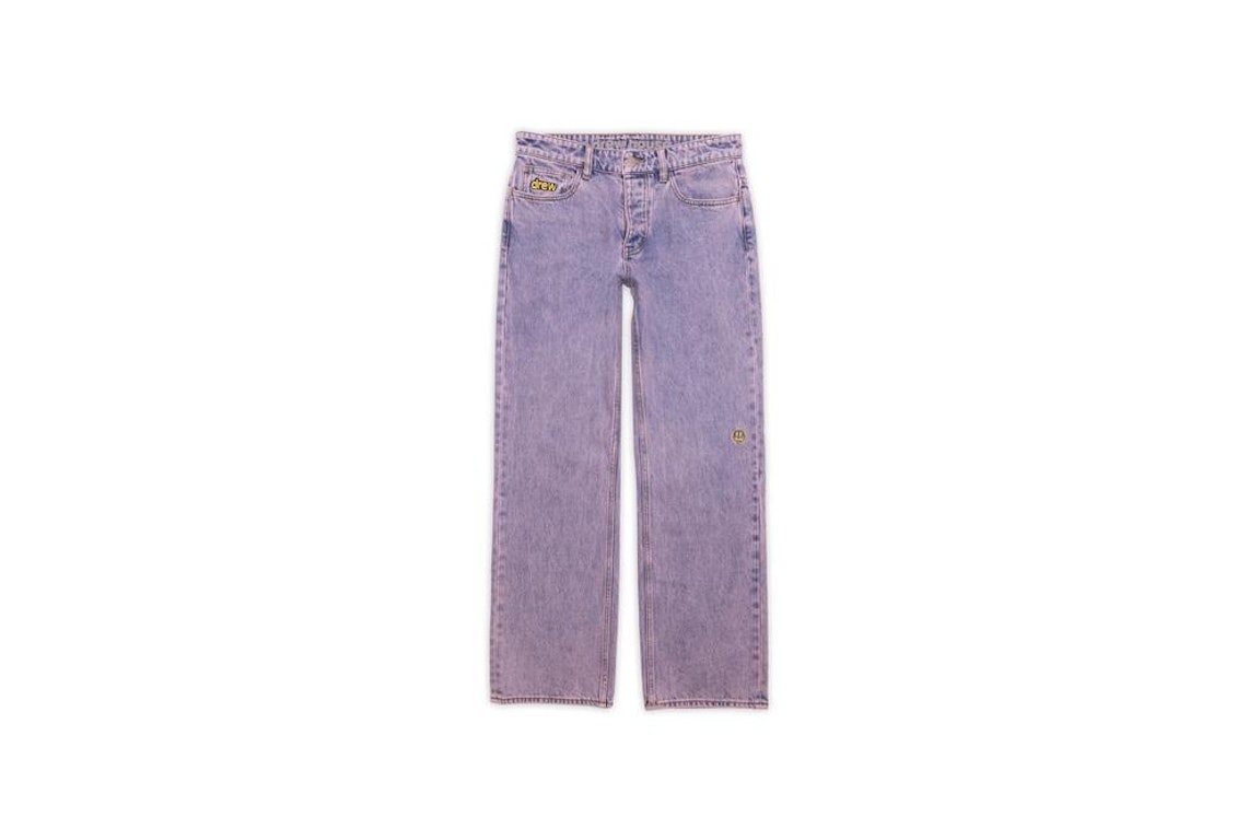 Pre-owned Drew House Wide Leg Jean Tinted Lavender