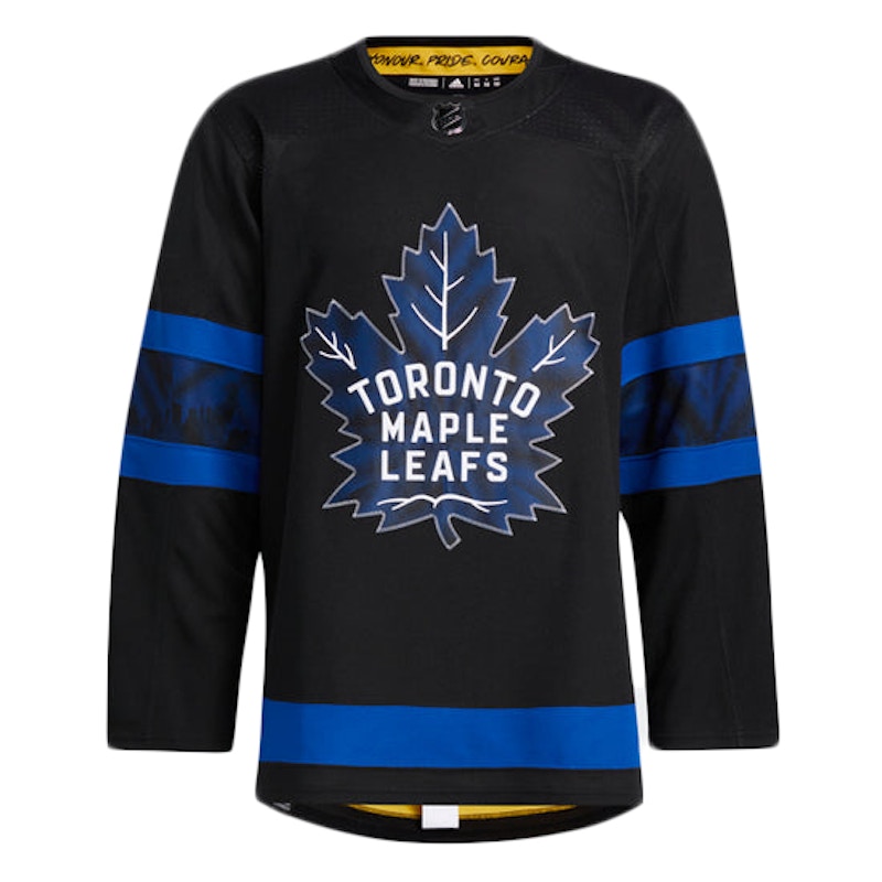 drew house x toronto maple leafs alt 3rd reversible jersey black