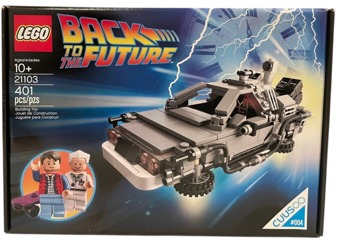 Dmc Delorean Macchina Ritorno Al Futuro Lego LEGO Back To The