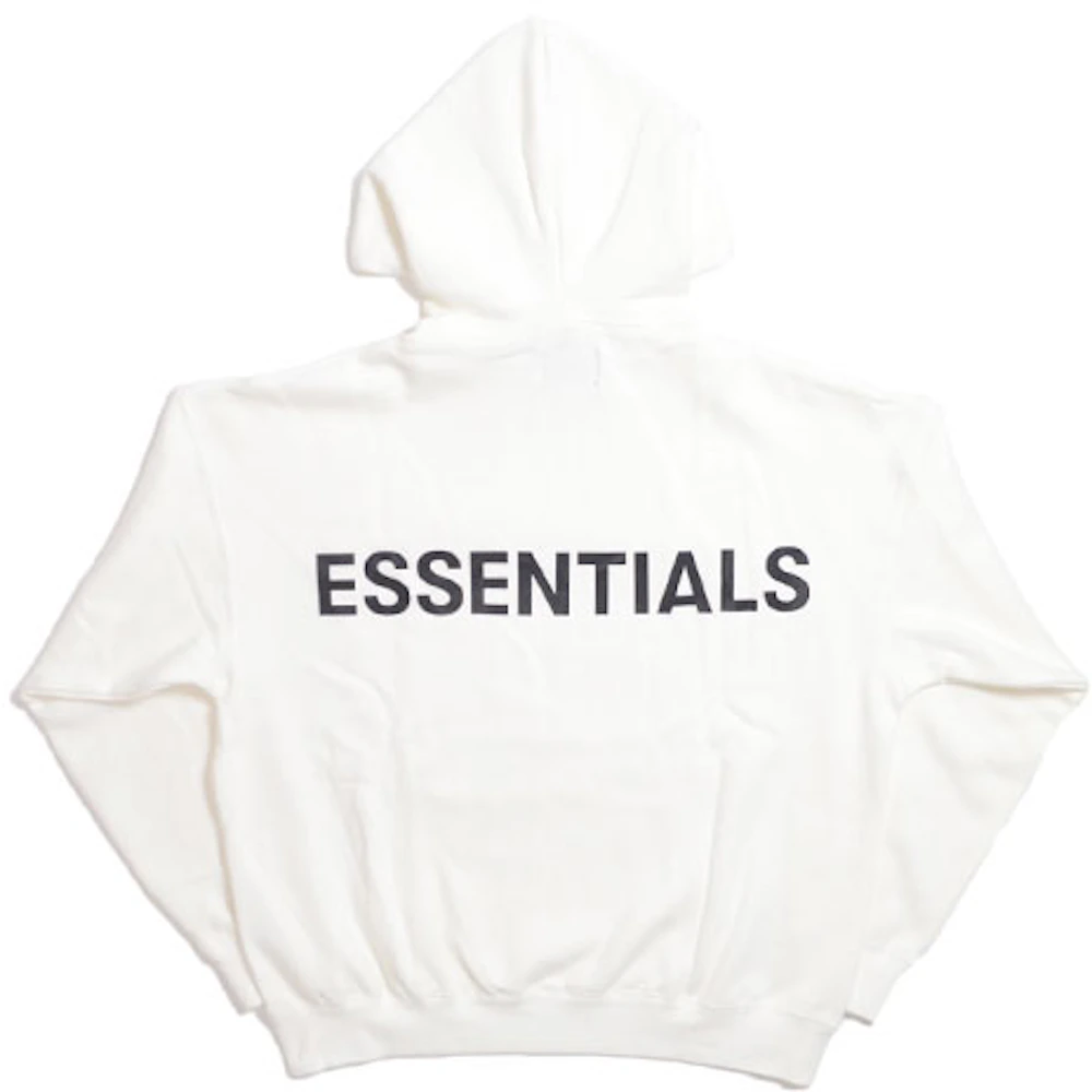 Essentials Pullover Hoodie  Fear Of God Essentials White Pullover