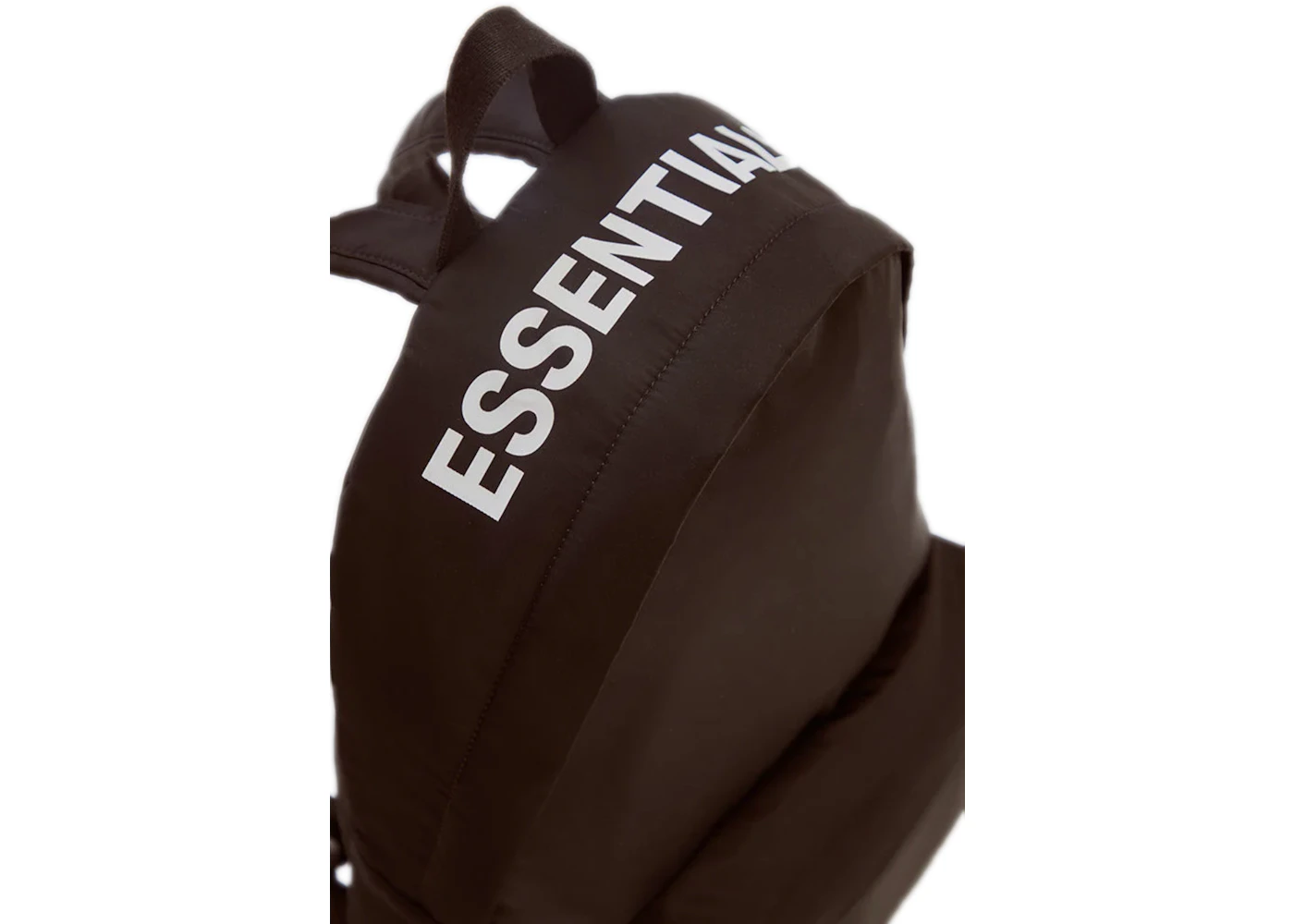 Fear of God Essentials Graphic Backpack Black de la Collection FR
