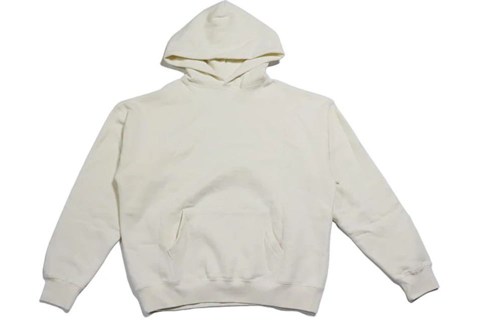 FEAR OF GOD Essentials Graphic Pullover Hoodie Cream