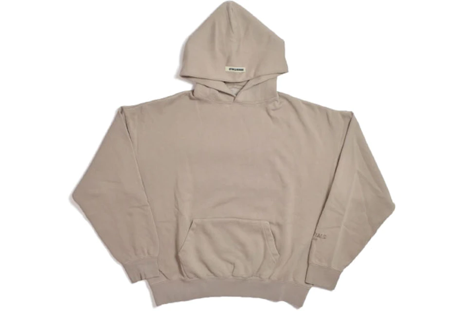 FEAR OF GOD ESSENTIALS Pullover Hoodie Tan - FW19