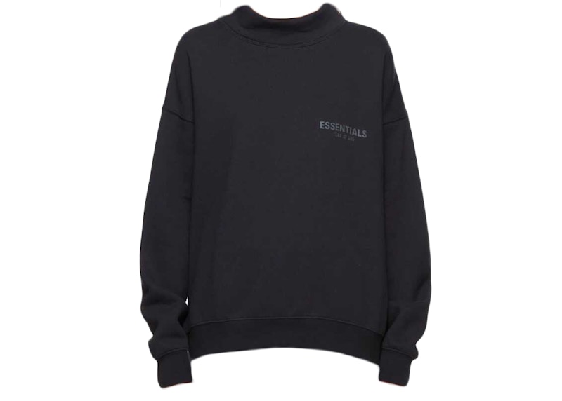 Fear of God Essentials x SSENSE Pull-Over Mockneck Sweatshirt Dark