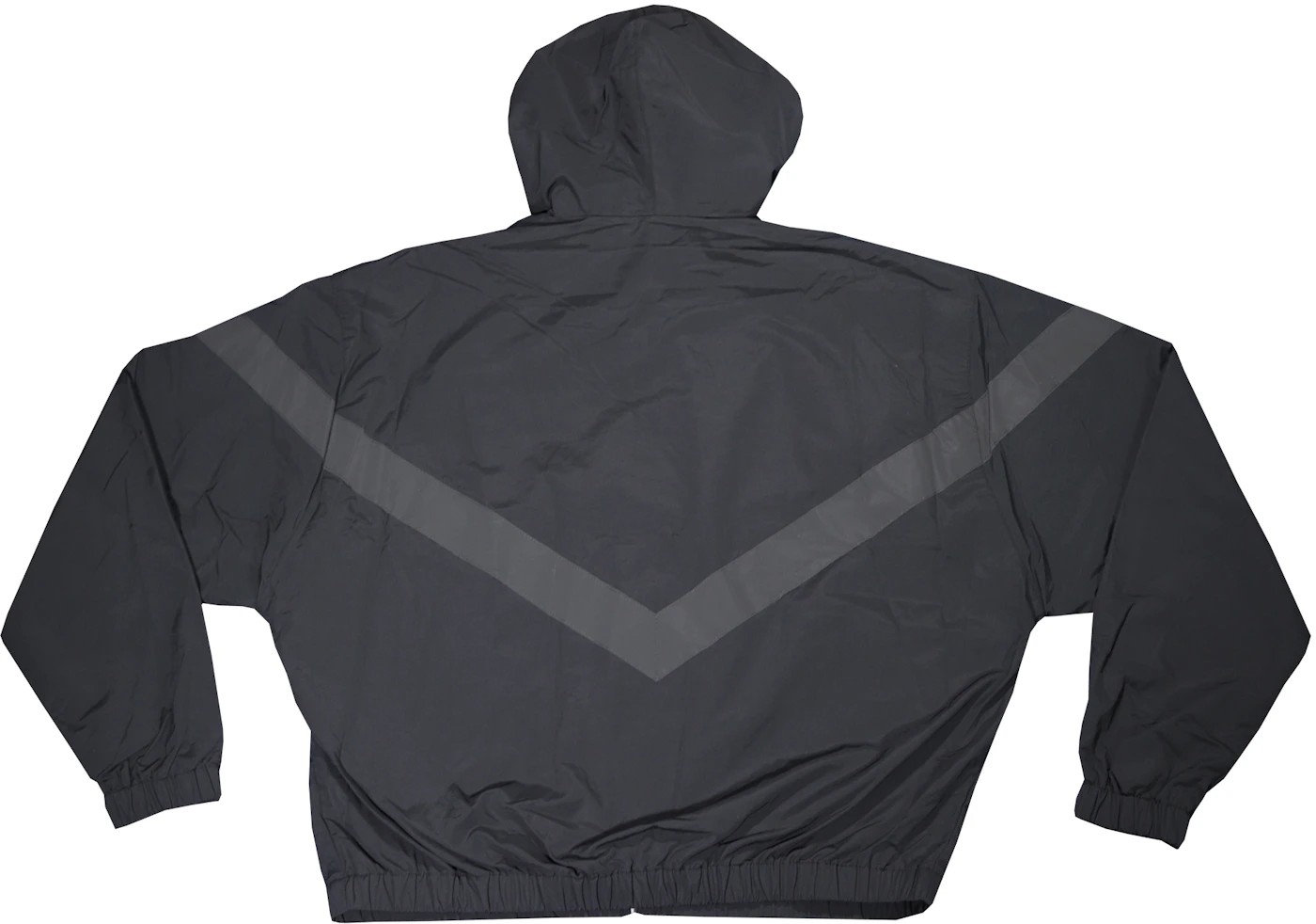 Fear of God Essentials Zip Anorak Windbreaker Jacket Black