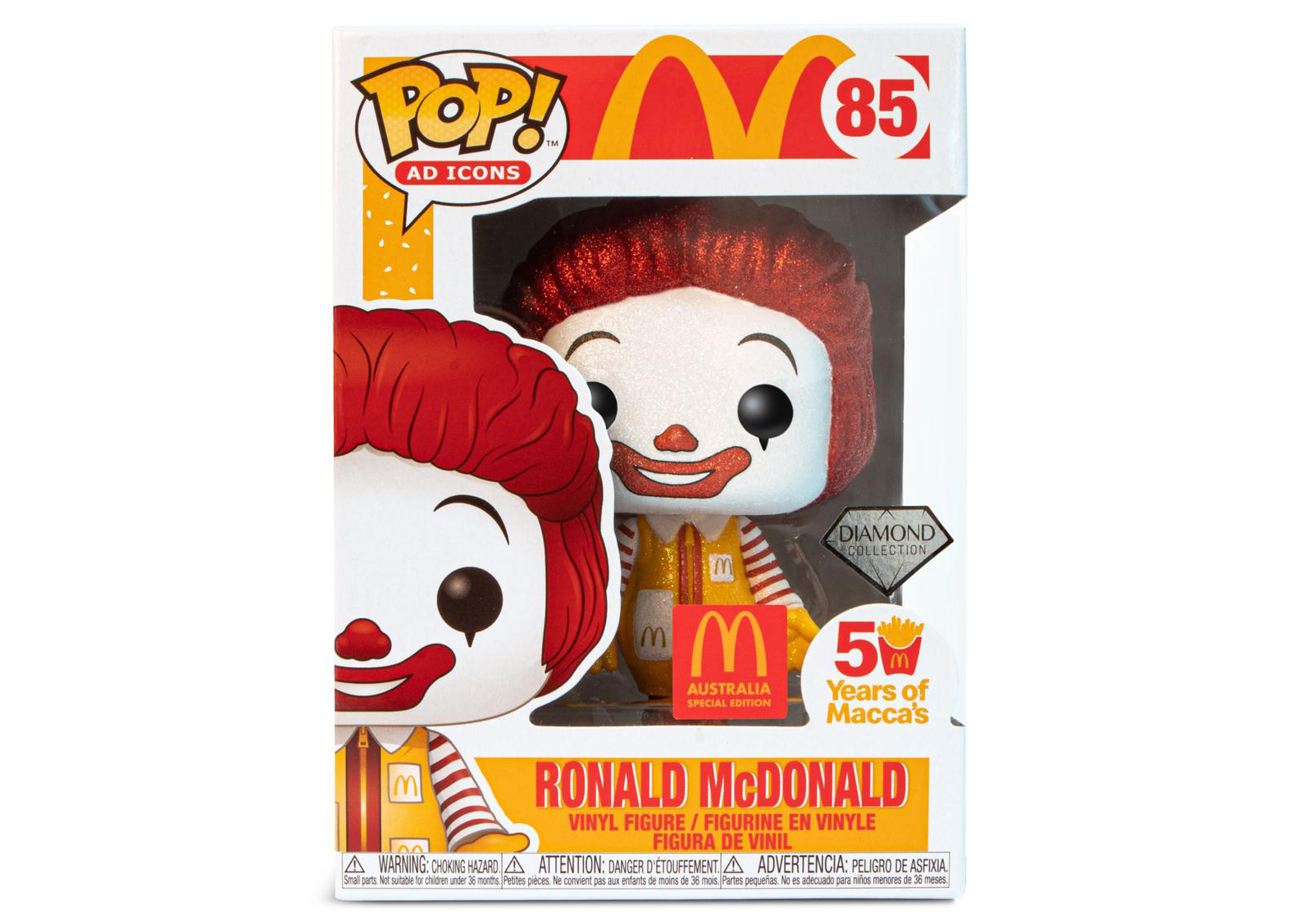 85 for sale online AD Icons Ronald McDonald Pop Vinyl Funko 