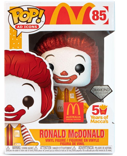 Funko Pop! Ad Icons Ronald McDonald 50th Anniversary Diamond