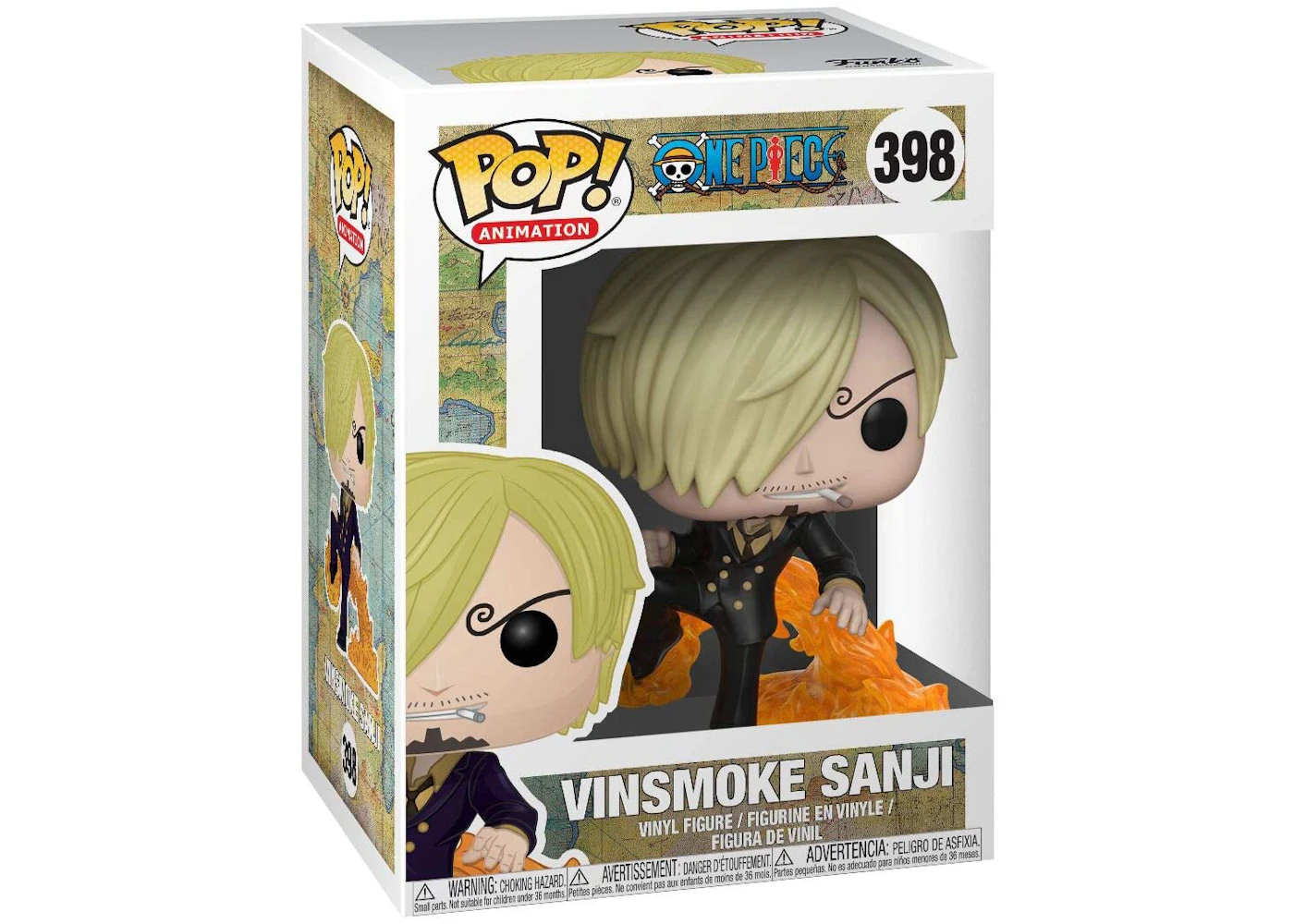 Funko Pop Animation One Piece Vinsmoke Sanji Figure 398 Funko Pop Animation One Piece Vinsmoke Sanji Figure 398