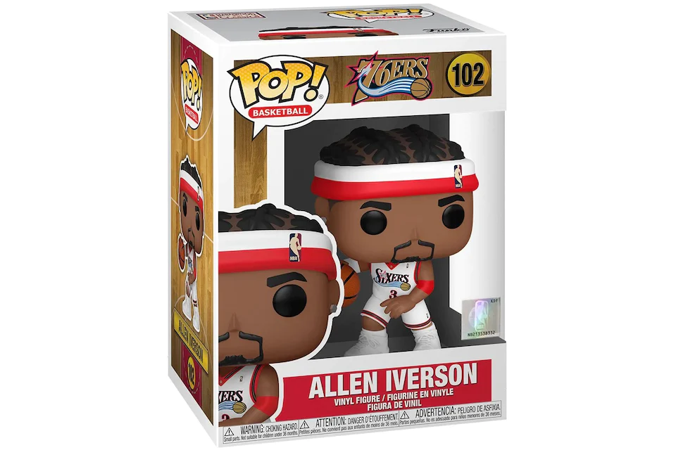 Funko Pop! Basketball 76ers Allen Iverson Figure #102