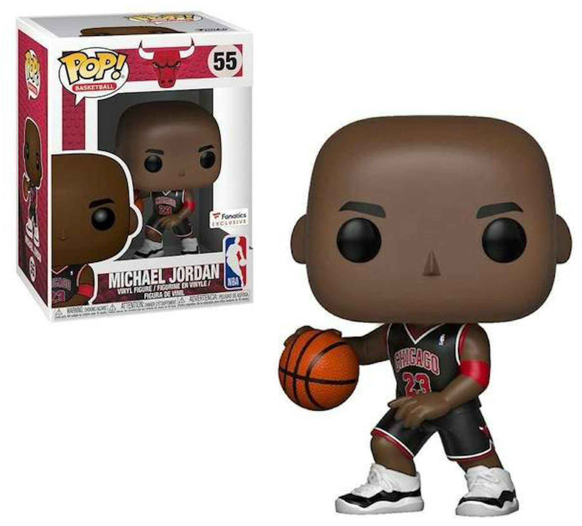 FUNKO POP Michael Jordan 84 White Jersey Chicago Basketball Exclusive Bulls