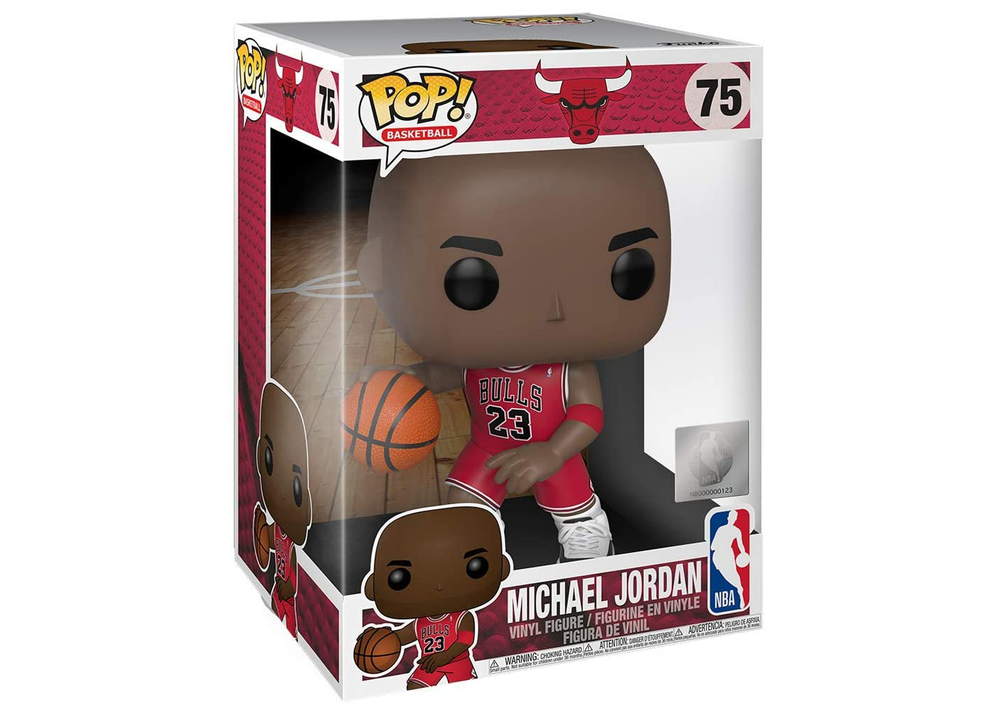 Funko Pop! Basketball Chicago Bulls Michael Jordan (Red Jersey) 10 