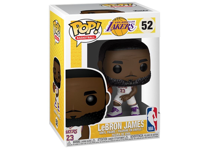 Lebron james funko clearance pop lakers