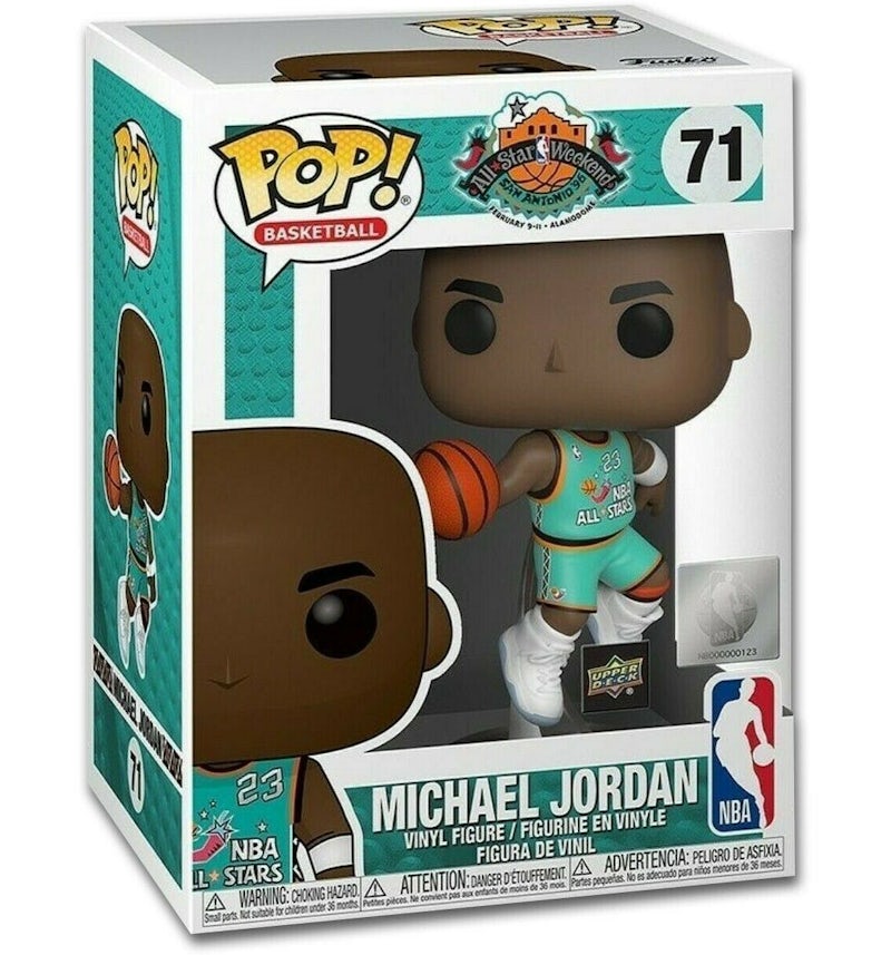 Funko Pop! Basketball Michael Jordan All-Star Upper Deck Exclusive