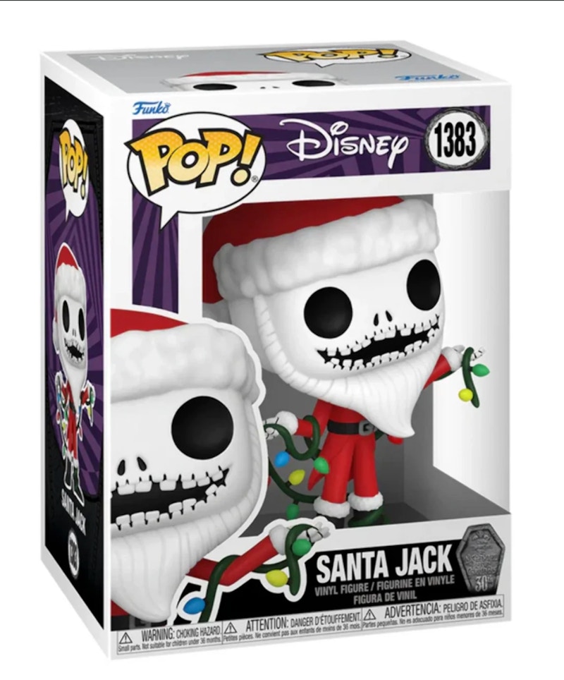 Funko Pop! Disney: Santa Jack Figure #1383