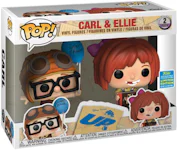 Funko Moment Up Carl & Ellie with Balloon Cart Vinyl Figures - BoxLunch Exclusive
