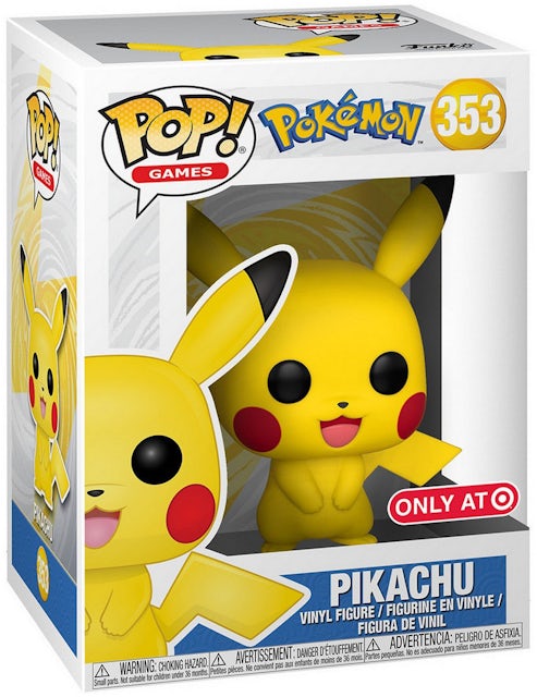 Funko POP! Games, figurka kolekcjonerska, Pokemon, Pikachu, 353 - Funko POP!
