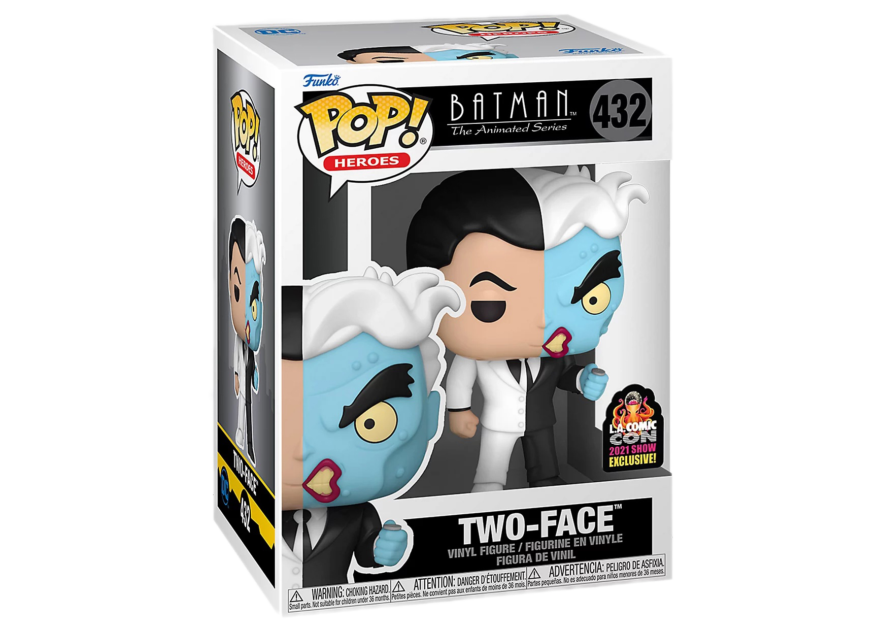 Funko Pop! Heroes Batman The Animated Series Two-Face 2021 LA