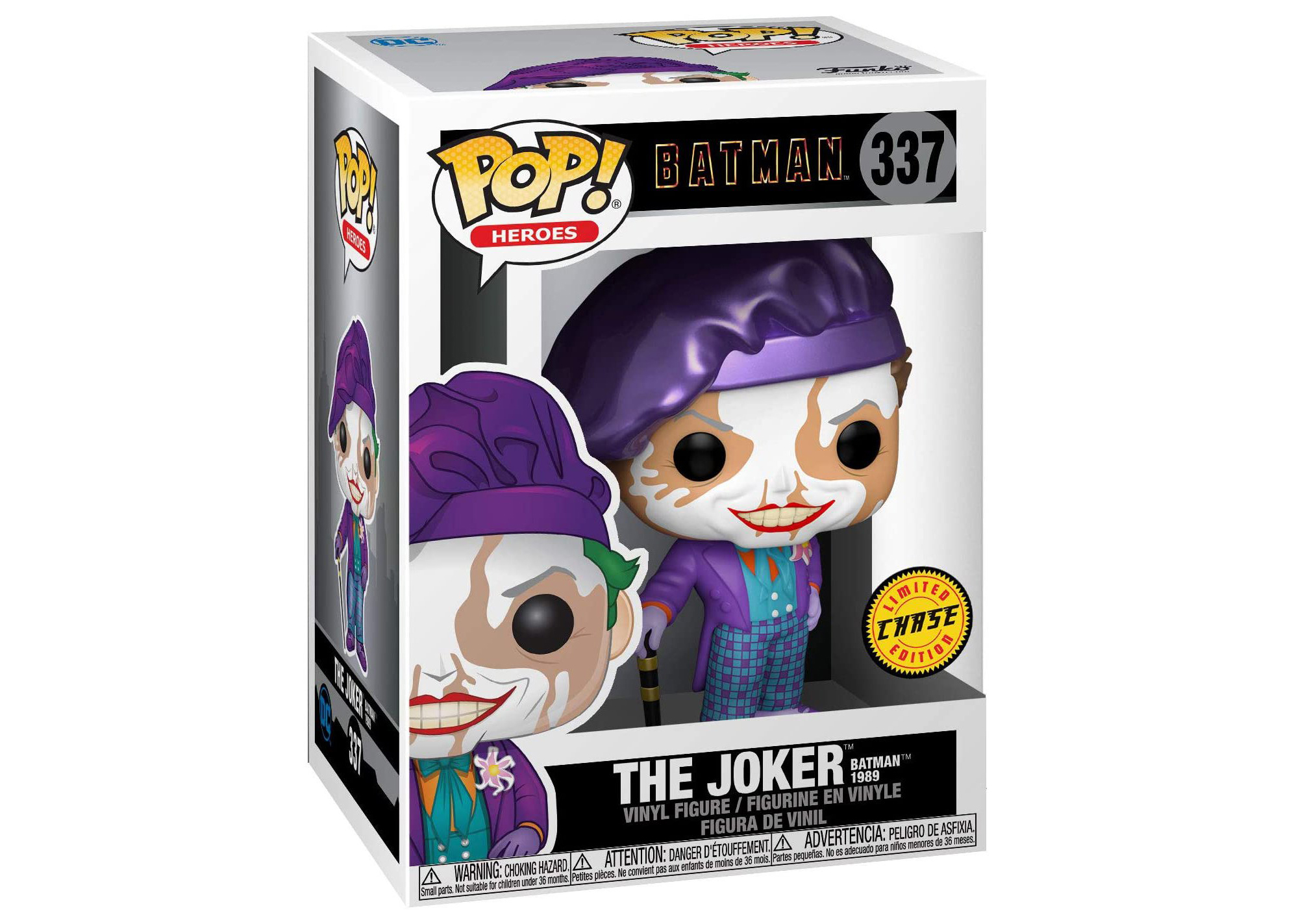 337 Funko Pop Vinyl The Joker Batman 1989 Figure 