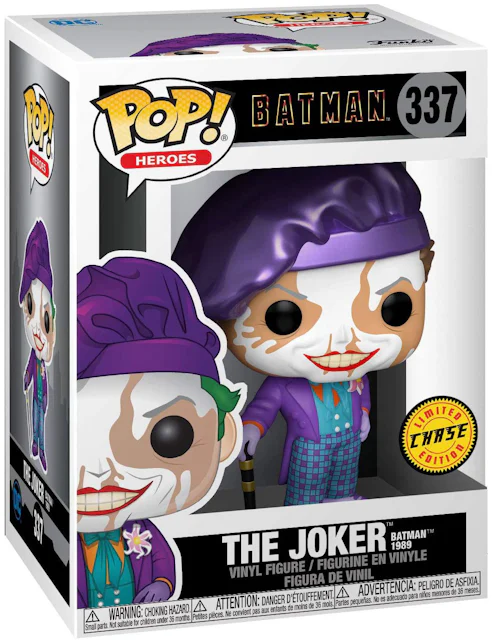 Funko Pop! Heroes: Batman 1989 - Joker with Hat Vinyl Figure