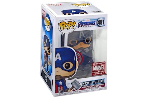 Funko Pop! Marvel Avengers Endgame Captain America Marvel