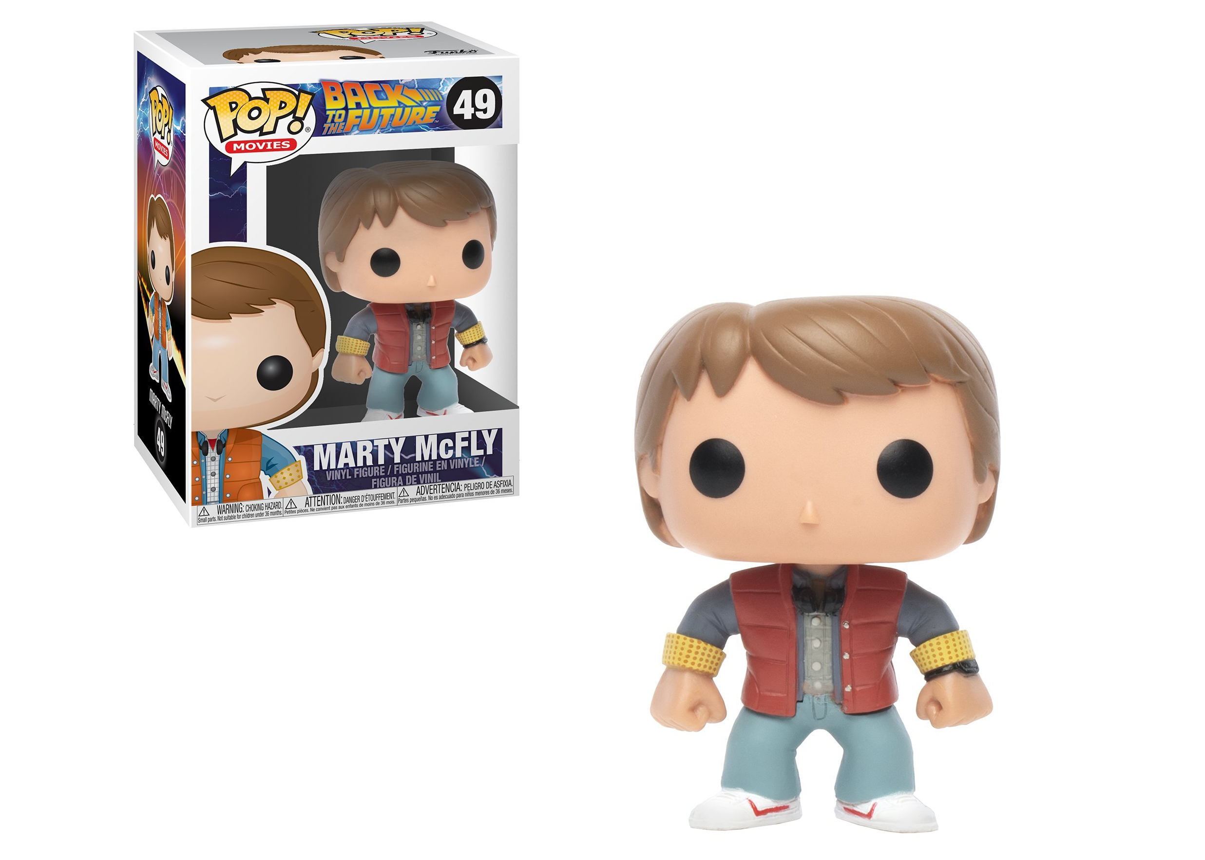 Vinyl Figure Marty McFly 10 cm Funko Back to the Future POP 