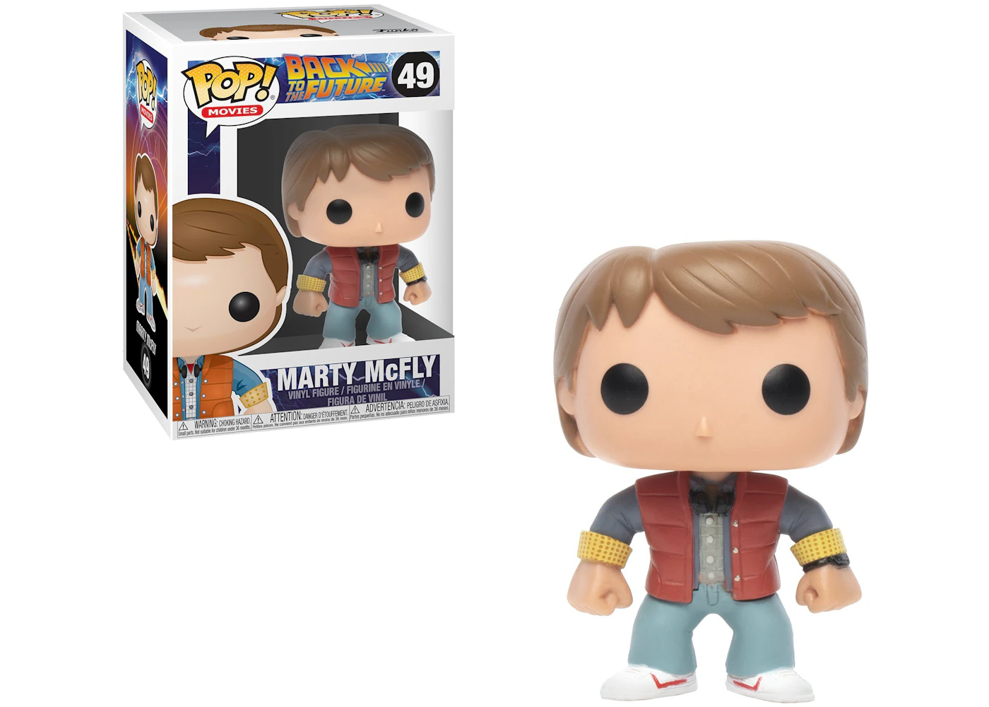 Funko to the Future Marty McFly Figure #49 - ES