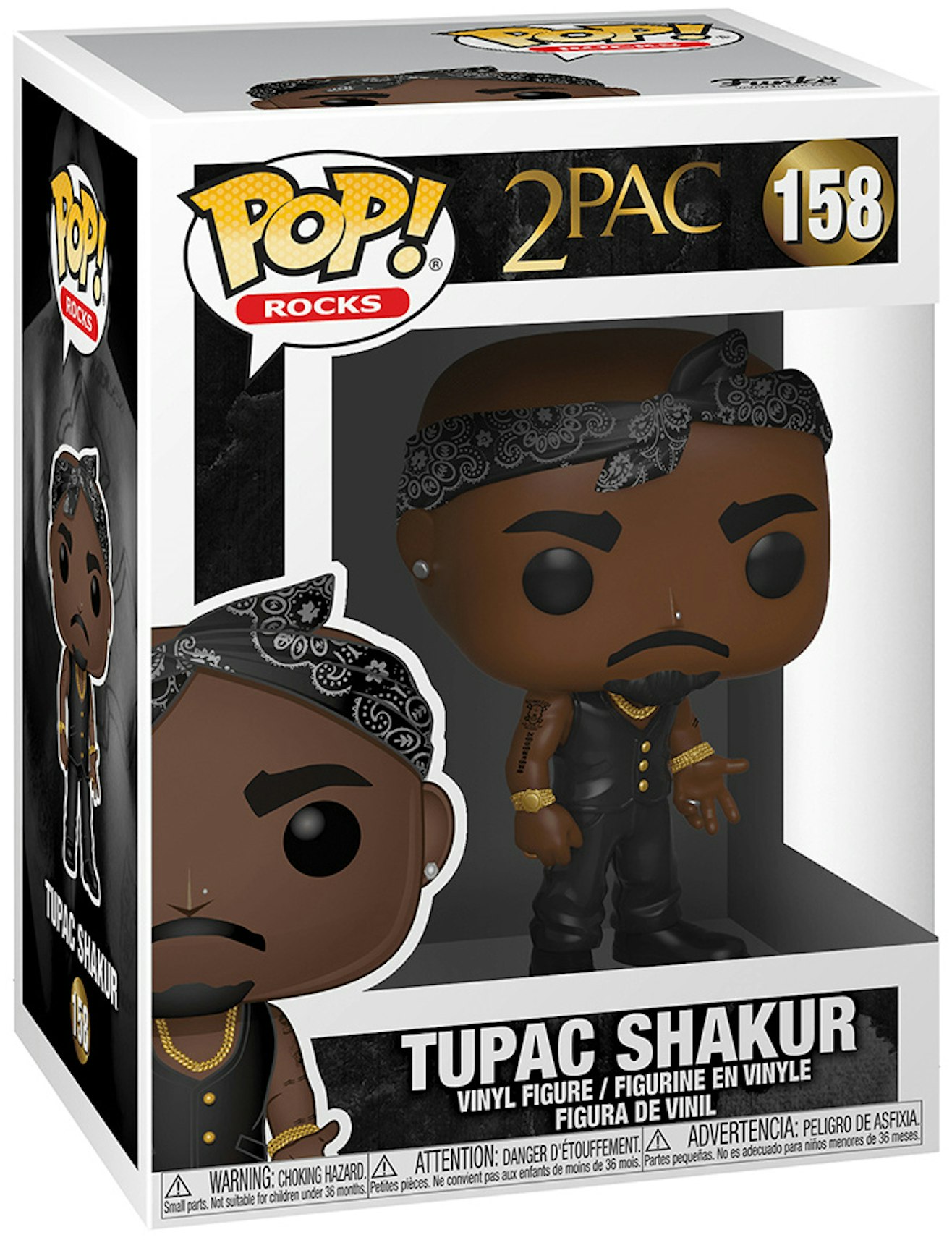 Funko Pop! Rocks Tupac Figure #158 - US